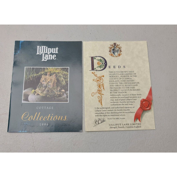 Lilliput Lane "Spring Gate Cottage" With Box And Deeds - Picture 2 of 10